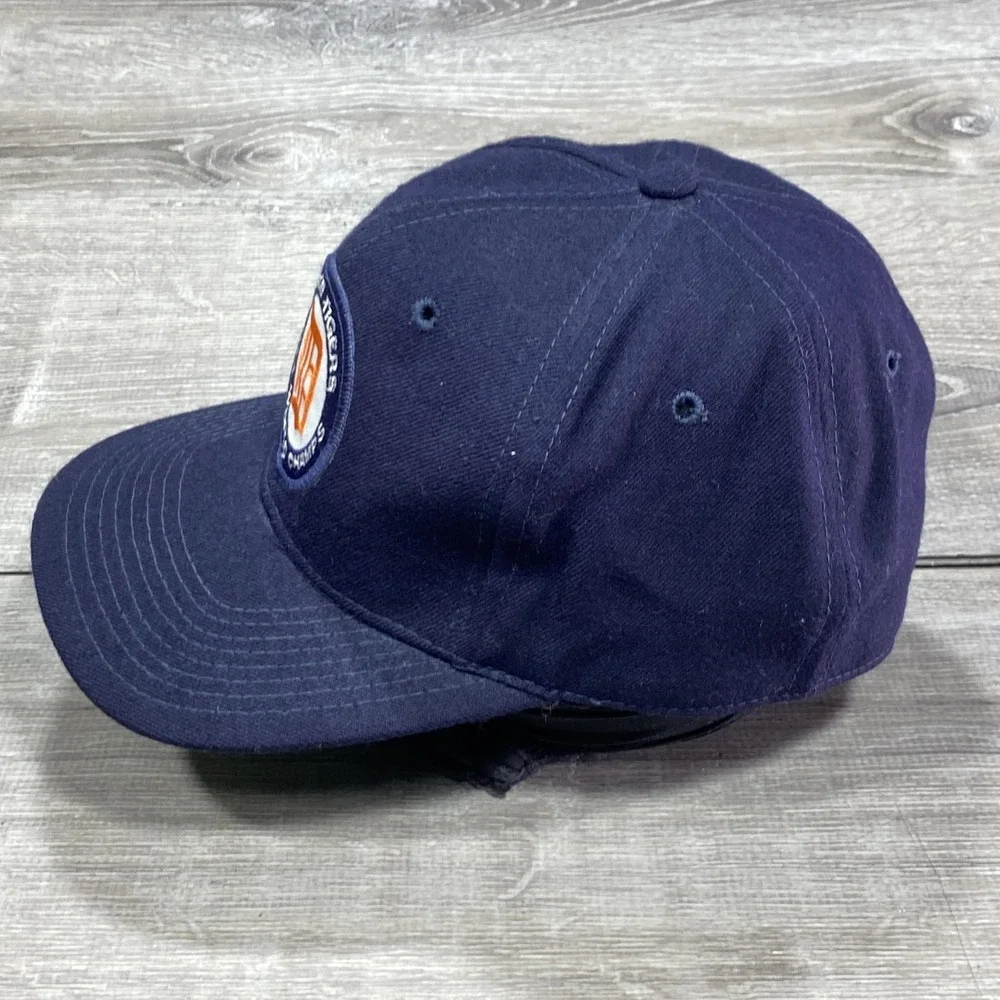 Vintage Detroit Tigers Hat Cap Fitted Mens 7 1/2 MLB Baseball Sports Specialties